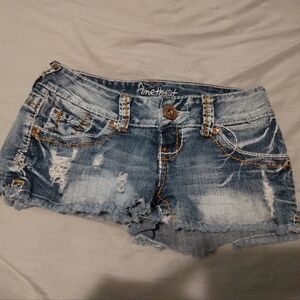 Jean shorts